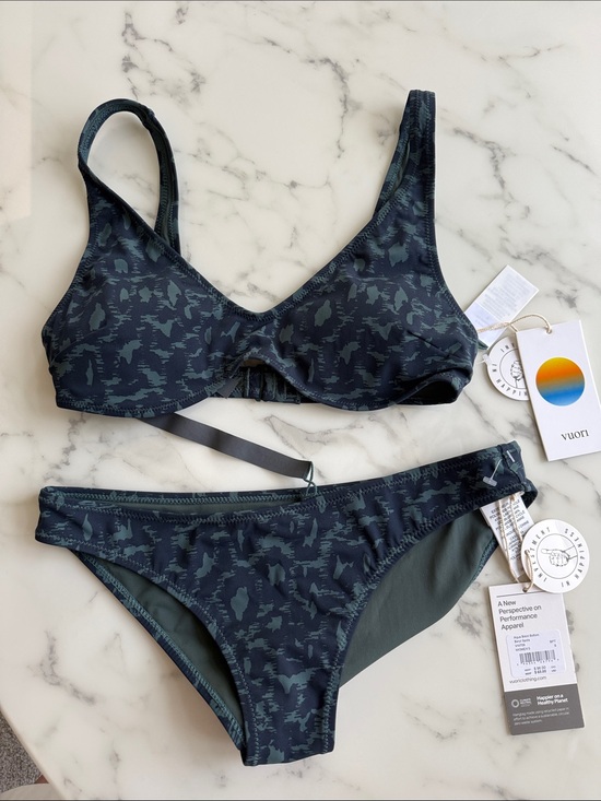 Vuori Other - NWT Vuori Navy/Green Bikini Set Size S
